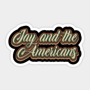 vintage tex Jay and the Americans Sticker